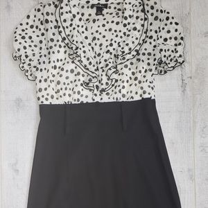 Knee length skinny dress